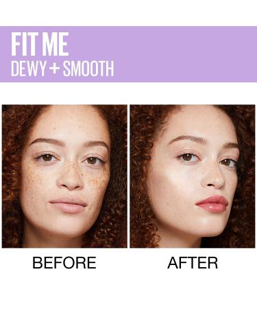 Maybelline Fit Me Dewy & Smooth Foundation 120 Classic Ivory | 1 fl oz (30 ml) - Flawless Glow - Buy Online on SooperMarket.com