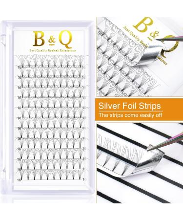 6D-C-0.07-15 Short Stem Pre Made Fan Russian Volume Lashes by B&Q LASH - 6D 0.07 C 15mm - Buy Online on SooperMarket.com