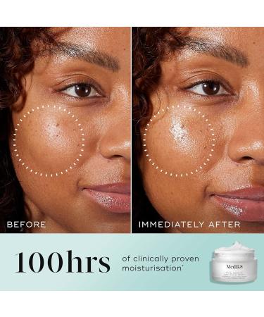 Medik8 Total Moisture Daily Facial Cream Hyaluronic Acid Moisturiser Day & Night Face Cream Clinically Proven Instant Deep & Lasting Moisturisation Fragrance-Free For All Skin Types 50 ml 50ml - Buy Online on SooperMarket.com