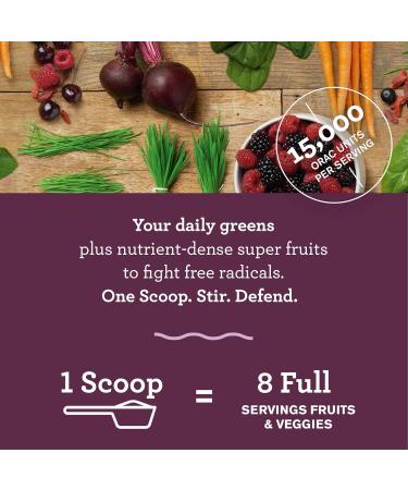 Amazing Grass Green Superfood Antioxidant Organic Powder with Greens & Acai Flavor: Sweet Berry 30 Servings 7.4 Ounces - Buy Online on SooperMarket.com