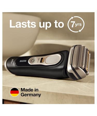 Braun Series 9 Pro 9460cc Waterproof Foil Shaver for Men - Wet & Dry Shave with ProLift Beard Trimmer, 5-in-1 Cleaning & Charging SmartCare Center - Atelier Black - Buy Online on SooperMarket.com
