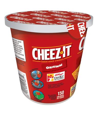 Cheez-It Original Baked Snack Crackers 22oz Case (10 Cups) - Perfect for Office and Kids Snacks - Buy Online on SooperMarket.com