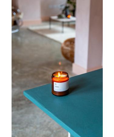 OCT Amber Scented Candle | 250ml Soy Wax with Natural Essential Oils - Premium International Shipping - Buy Online on SooperMarket.com