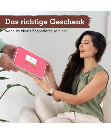 Wellnuss Ladiesnight Premium Gift Set for Women | Vegan Nut Snacks in Birch Wood Box | Perfect Gift Idea for Girlfriend Mother & Sister - Buy Online on SooperMarket.com