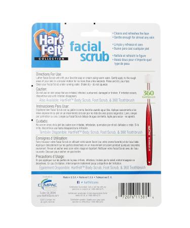 HartFelt Skin Care Bundle - 2 Facial Scrub Sponges & 2 Body Scrub Sponges - Buy Online on SooperMarket.com