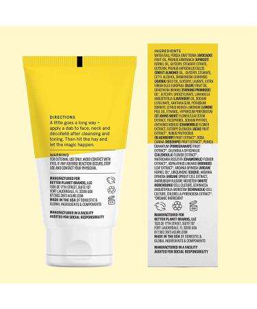Acure Brightening Night Cream 1.7 fl oz - Revitalize & Illuminate Your Skin - Buy Online on SooperMarket.com