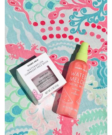 Trader Joe's Watermelon Mask & Facial Mist Set | Refreshing Skincare for Radiant Skin - International Shipping - Buy Online on SooperMarket.com