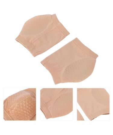 Skin-Friendly Heel Socks - Toe-Free Spa Socks for Cracked Heels | Perfect for High Heels & Long Stands - Buy Online on SooperMarket.com