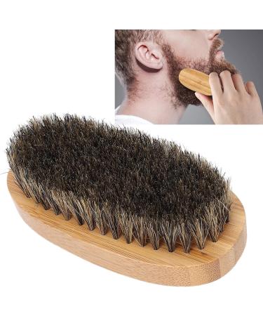 Pocket Mustache and Beard Brush Beard Styling Brushes Soft Bamboo Comfortable Massage Beard Hair Beauty Brush for Men and Women - Buy Online on SooperMarket.com