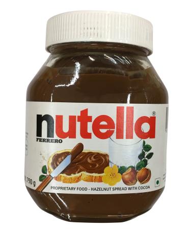 Nutella Hazelnut Spread - with Cocoa, 750g Jar