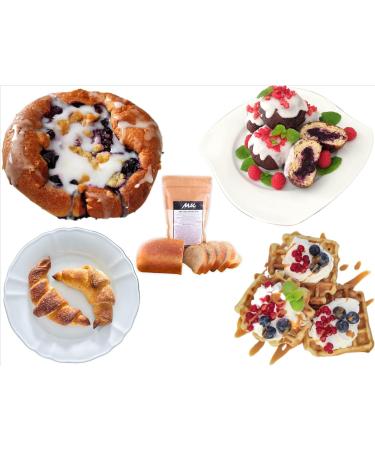 Keto Bread Baking Mix - Low Carb Protein Bread | 3.9g Carbs 29g Protein | MK Gold - 600g for 3 Low-Carb Loaves | Ideal for Keto Diabetic & Low-Carb Diets - Buy Online on SooperMarket.com
