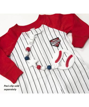 Soothing Silicone Baseball Teether - BPA-Free Teething Toy for Babies - Buy Online on SooperMarket.com