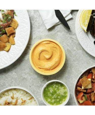 Mezete Original Hummus with Sun-Dried Roasted Peppers - Vegan & Gluten-Free - 215g | International Shipping Available - Buy Online on SooperMarket.com