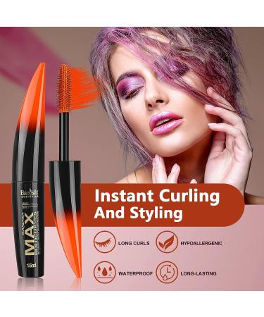 Joyeee 6 Colors Mascara Set - Waterproof, Long-lasting, Volumizing, Curling - Perfect 3D Eye Makeup - Ideal Halloween/Christmas Gift for Women & Teenage Girls - Buy Online on SooperMarket.com