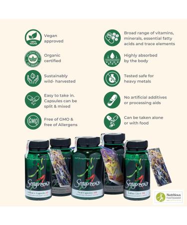 Seagreens Seaweed Food Supplement for Pets & Equine - 200g Granules - Buy Online on SooperMarket.com