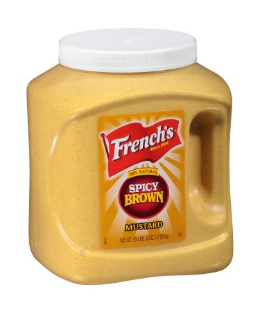 French's Spicy Brown Mustard, 105 oz 105 Ounce