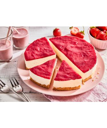Buy RUF New York Strawberry Cheesecake - No Bake Original 360g - Delicious American Dessert - Buy Online on SooperMarket.com