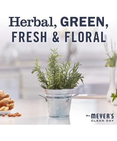 Mrs. Meyer's Liquid Dish Soap Rosemary - 16 Fl Oz | Eco-Friendly & Effective Cleaning for All Your Dishes | International Shipping Available - Buy Online on SooperMarket.com