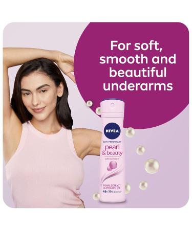 Nivea Pearl Beauty Spray Female Deodorant 150 ml - Buy Online on SooperMarket.com