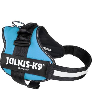 Buy K9 Powerharness Size L/1 in Aquamarine - Durable & Comfortable Dog Harness for All Breeds | International Shipping Available - Buy Online on SooperMarket.com