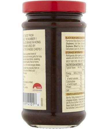 Lee Kum Kee Black Bean Garlic Sauce 205g - Authentic Chinese Recipe - Buy Online on SooperMarket.com