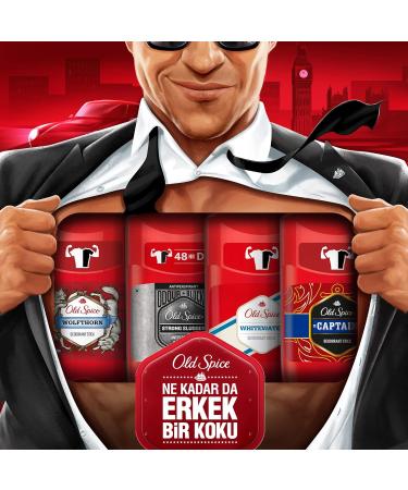 Old Spice Captain Stick Deodorant 50 ml / 1.7 Oz - Pack of 6 - Buy Online on SooperMarket.com
