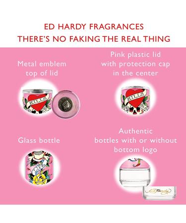 Ed Hardy Women's Perfume by Christian Audigier - Eau De Parfum 3.4 Fl Oz - Buy Online on SooperMarket.com