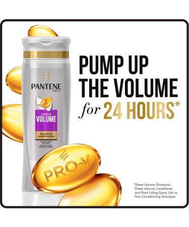 Pantene Pro-V Sheer Volume Shampoo & Conditioner Set - 375ml + 355ml - Buy Online on SooperMarket.com