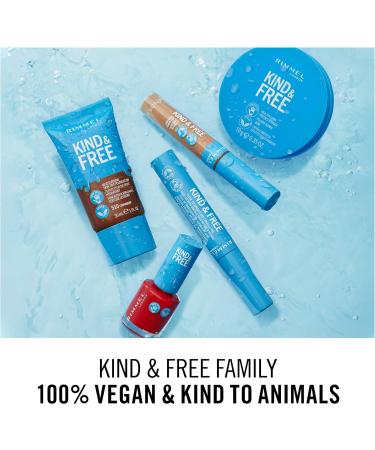 Rimmel Kind + Free Natural Finish Pressed Powder Light 020 | Vegan Formula | Oil-Free Formula - Buy Online on SooperMarket.com