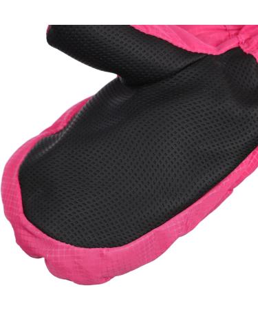 FAYHIJUN Waterproof Kids Mittens - Thermal Fleece Lined Gloves for Ages 1-9 - Rose Rabbit Design - Size M (Age 4-6) - Buy Online on SooperMarket.com