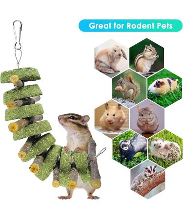 Erkoon Natural Timothy Hay Rabbit & Small Animal Chew Cubes | Dental Care Treats for Hamsters Chinchillas Guinea Pigs & More - Buy Online on SooperMarket.com