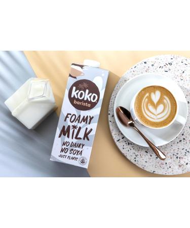 Koko Barista 12 x 1L | Foamable Delicious Plant Based Barista Milk | Ambient Long Life | Allergen Free | Healthy & Vegan | Sustainably Grown Farmed and Produced | No Monkey Business - Buy Online on SooperMarket.com