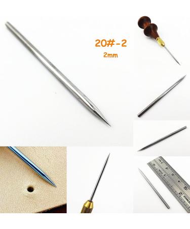 3pcs Leathercraft Switzerland Steel Sewing Stitching Needles & Awl Set - Buy Online on SooperMarket.com