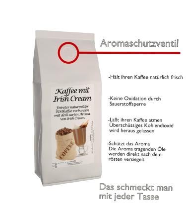 C&T Aroma Haffee - Irish Cream Flavored Coffee Ground 1000g | Premium Private Roaster Coffee - Buy Online on SooperMarket.com