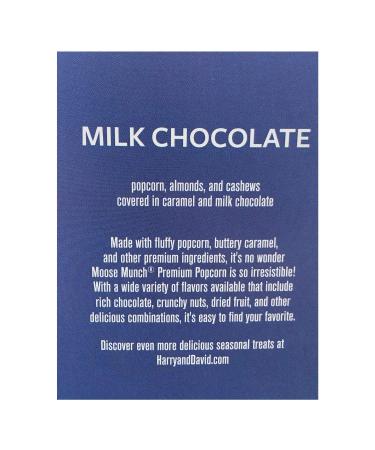 Harry & David Milk Chocolate Moose Munch with Cashews & Almonds 10oz - Delicious Gourmet Treat - Buy Online on SooperMarket.com