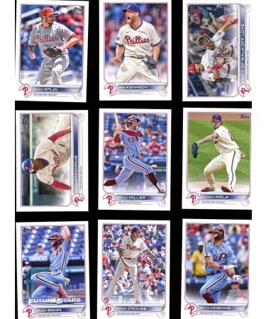 Philadelphia Phillies 2022 Topps Complete Mint Hand Collated 24 Card Team Set Featuring Bryce Harper and Rhys Hopkins Plus Rookie Cards and Others - Buy Online on SooperMarket.com