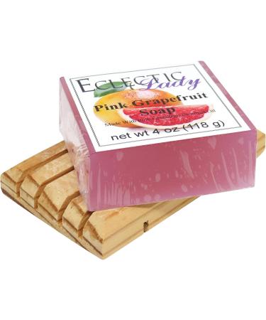 Buy Eclectic Lady Pink Grapefruit Glycerin Soap - 4 oz Bar | International Shipping Available - Buy Online on SooperMarket.com