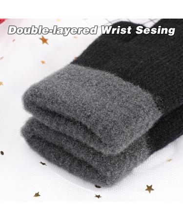 QKURT 3 Pairs Toddler Mittens - Lined Fleece Thermal Kids Gloves for 3-5 Years Old Boys and Girls - Buy Online on SooperMarket.com