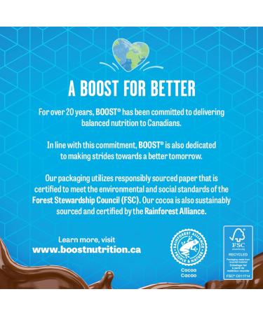 BOOST PLUS Complete Nutrition Drink Chocolate 6x237ml Bottles Case Pack of 4 Packaging May Vary - Buy Online on SooperMarket.com