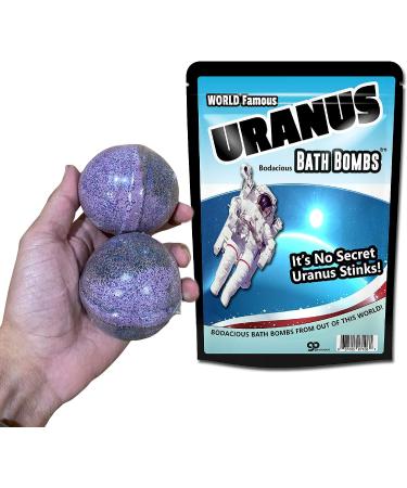 Uranus Bath Bombs XL- Fun & Funny Space Gags for Teen Boys and Men - Great Stocking Stuffers and Gift Ideas for Teens and Adults - Buy Online on SooperMarket.com