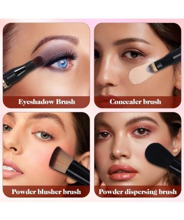 POPETPOP Makeup - Travel 4 In 1 Makeup Brush Double Sided Makeup Brush Concealer Brush Makeup Face Brush - Buy Online on SooperMarket.com