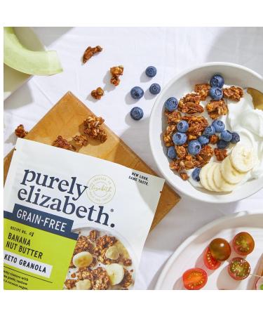Purely Elizabeth Grain-Free Superfood Granola - Gluten-Free Vegan Paleo Keto, Banana Nut Butter, 8oz - Buy Online on SooperMarket.com
