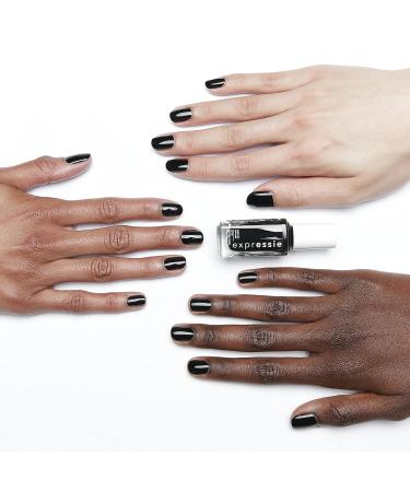 Essie Quick-Dry Nail Polish Expressie After Midnight Kit - Black & Charcoal Gray - 8-Free Vegan - 1 Kit - Buy Online on SooperMarket.com