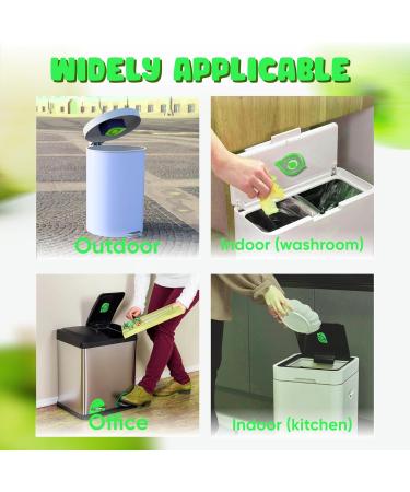 SRV HUB 4x Odor Removers for Trash Cans - Lavender & Apple Fragrance - Ideal for Small Rooms & Diaper Pails - Buy Online on SooperMarket.com