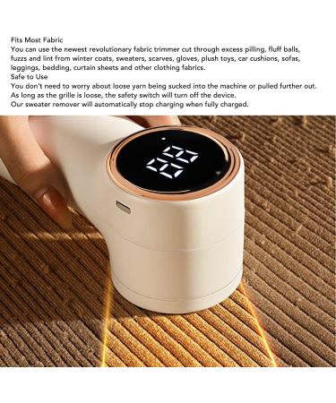 Yosoo Electric Lint Remover & Fabric Defuzzer - Portable 6 Blade Digital Display 120 Min Working Time for Clothes & Furniture - International Shipping - Buy Online on SooperMarket.com