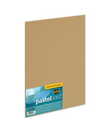 Ampersand Art Supply Pastel Painting Panel: Museum Series Pastelbord  Sand-1/8 Inch Depth  11x14 11 x 14 Sand - 1/8 Inch Depth