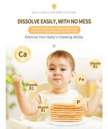 Baby Mum-Mum Rice Rusks Apple & Pumpkin 24 Pieces (Pack of 6) - Gluten-Free, Allergen-Free, Non-GMO Rice Teether Cookie - Buy Online on SooperMarket.com