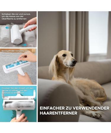 Infinity Insights Animal Hair Remnants & Remover | Washable & Reusable Fur Cleaning Brush for Cats & Dogs Perfect for Carpets Clothes & Sofas - Buy Online on SooperMarket.com