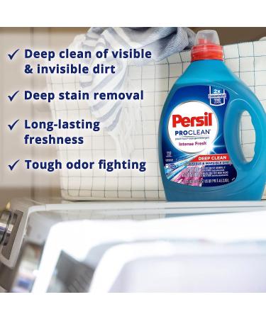Persil Intense Fresh Scent Liquid Laundry Detergent - 2X Concentrated for 110 High Efficiency Loads, Deep Stain Removal - Buy Online on SooperMarket.com