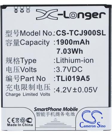 Buy BELLV Battery Replacement for TCL TLi019A5 J900C J900T | Long-lasting Power | Fast International Shipping - Buy Online on SooperMarket.com